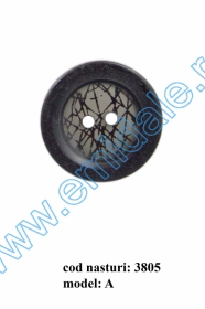 4 Holes Buttons 0313-1393/44 (100 pcs/pack) Color: Black - 2 Holes Buttons 3805/40 (50 pcs/pack)