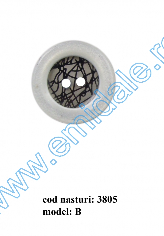 Nasturi cu Doua Gauri 3805/44 (50 buc/punga) - 2