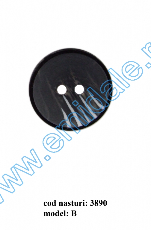 2 Holes Buttons 3890/36 (50 pcs/pack)