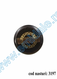 Plastic Buttons A2507, Size 20 (144 pcs/pack) - PLastic Buttons 3197, Size 70 (10 pcs/pack)