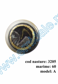 Plastic Shank Buttons, Size: 34L (100 pcs/pack)Code: A445/34 - Plastic Buttons 3205, Size 60, Model A (10 pcs/pack)