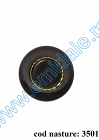 Nasturi cu Picior din Metal, 20.3 mm, Ivory (10 buc/pachet) Cod: BT0084 Nasturi cu Picior 3501, Marimea 48 (50 buc/pachet)