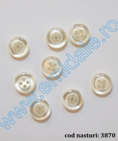 2 Holes Buttons 3809/44 (100 pcs/pack) - 4 Holes Buttons 3870/16 (500 pcs/pack)