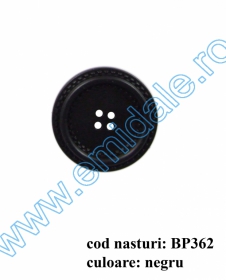 Nasturi Plastic cu Patru Gauri 0313-1314/44 (100 bucati/pachet) - Nasturi cu Patru Gauri BP362/48 (50 buc/punga)