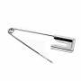 Silver Decorative Safety Pins, 7.3 cm (10pcs/pack) - 2