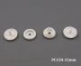 Plastic Snap Buttons, 15 mm, White, Black (1.000 sets/pack)  - 4