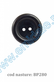 Nasture Plastic cu Picior 0311-1425/36 (100 bucati/punga) Nasturi cu Doua Gauri BP280/60 (50 buc/punga)