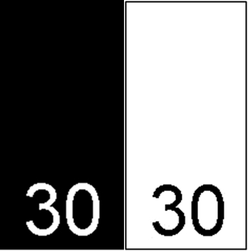 Etichete Tesute Marime: 30 (250 bucati/pachet)