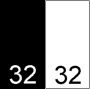 Etichete Tesute Marime: 32 (250 bucati/pachet)  - 1