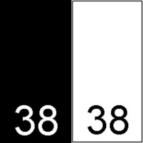 Etichete Tesute Marime: 48 (250 bucati/pachet) - Etichete Tesute Marime: 38 (250 bucati/pachet)