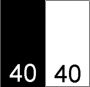 Etichete Tesute Marime: 40 (250 bucati/pachet) - 1