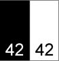 Etichete Tesute Marime: 42 (250 bucati/pachet) - 1