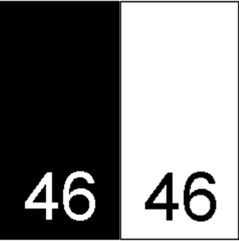 Etichete Tesute Marime: 46 (250 bucati/pachet)