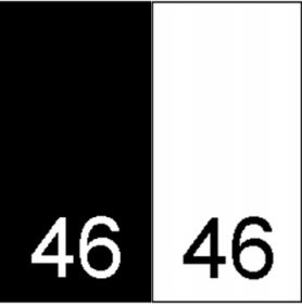 Etichete Tesute Marime: XS (250 bucati/pachet) - Etichete Tesute Marime: 46 (250 bucati/pachet)