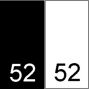 Etichete Tesute Marime: 52 (250 bucati/pachet)  - 1