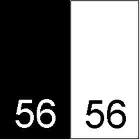 Etichete Tesute Marime: 48 (250 bucati/pachet) - Etichete Tesute Marime: 56 (250 bucati/pachet)  