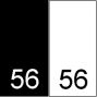 Etichete Tesute Marime: 56 (250 bucati/pachet)   - 1