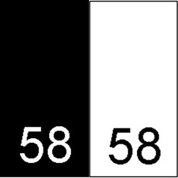 Etichete Tesute Marime: 58 (250 bucati/pachet)