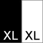 Etichete Tesute Marime: XL (250 bucati/pachet) - 1