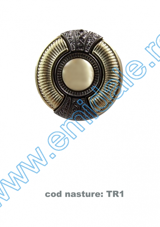 Plastic Buttons TR1, Size 32 (100 pcs/pack)