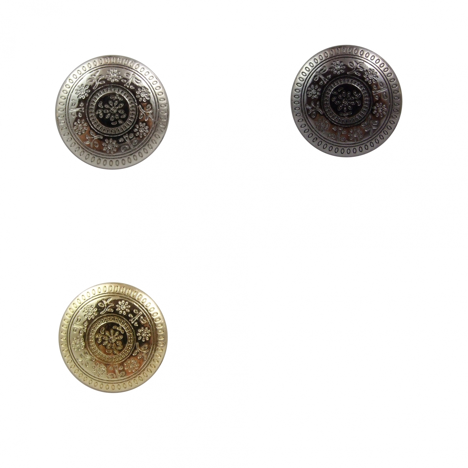 Metal Buttons TR2, Size 32 (100 pcs/pack)