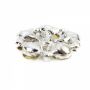 Nasturi Metalici cu Strasuri, 20 mm  (10 buc/pachet)Cod: BT0060 - 3