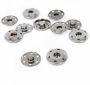 Capse de Cusut din Metal, 23 mm, Gun metal, Auriu, Argintiu (100 perechi/pachet) - 3