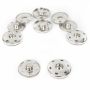Capse de Cusut din Metal, 23 mm, Gun metal, Auriu, Argintiu (100 perechi/pachet) - 4