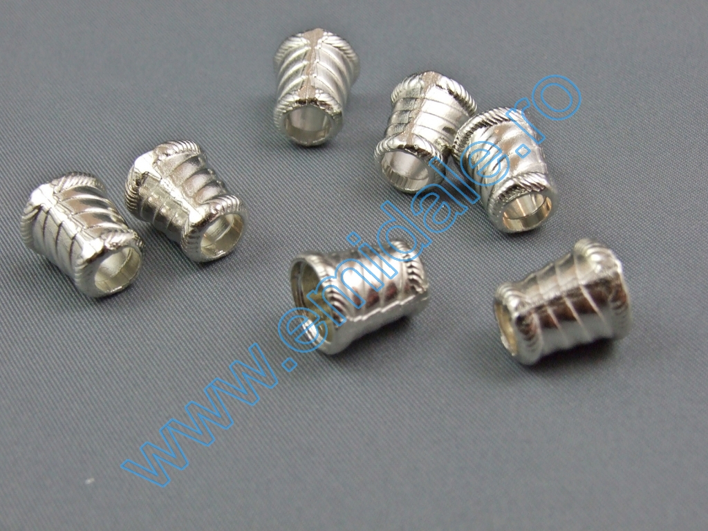 Metal Cord End Toggles (100 pcs/set) Code: ZB-0008-1