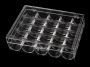 Plastic Box for Bobbins, 10 x 12 x 2.7 cm - 1