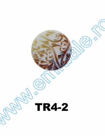 Nasturi Plastic cu Picior, marimea 44L (50 bucati/pachet)Cod: 3503/44 Nasturi cu Picior TR4-2, Marimea 24 (100 buc/pachet)