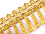 Gold Fringe, width: 4.5 cm (13.5 m/pack)Code: AU-45MM - 2