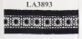 Lace with Fringes, width 55 mm, Black (12.8 m/rola)Code: LA3893 - 1