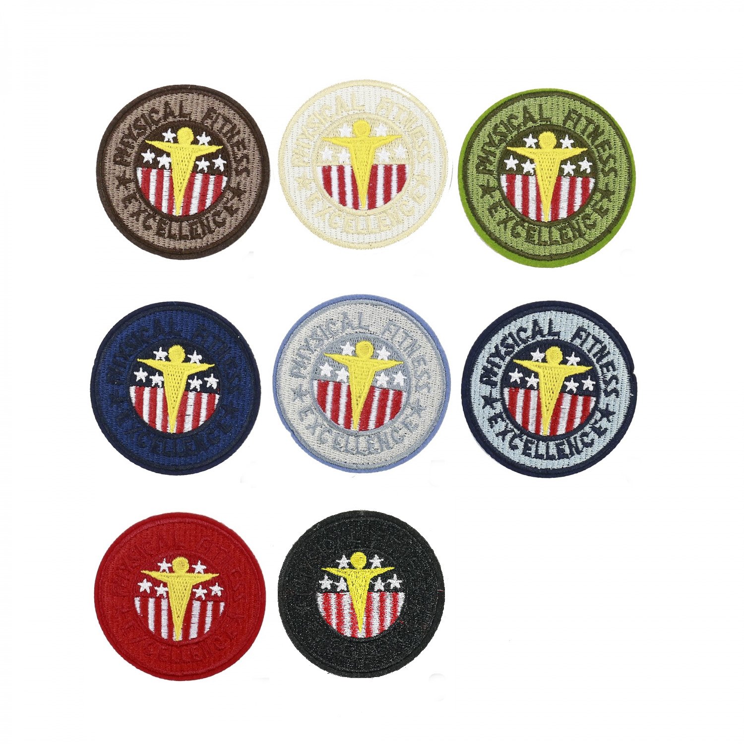 Iron-On Patch (12 pcs/pack)Code: F11152