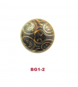 Shank Buttons GD051 - Plastic Buttons BG1-2, Size 28 (100 pcs/pack)