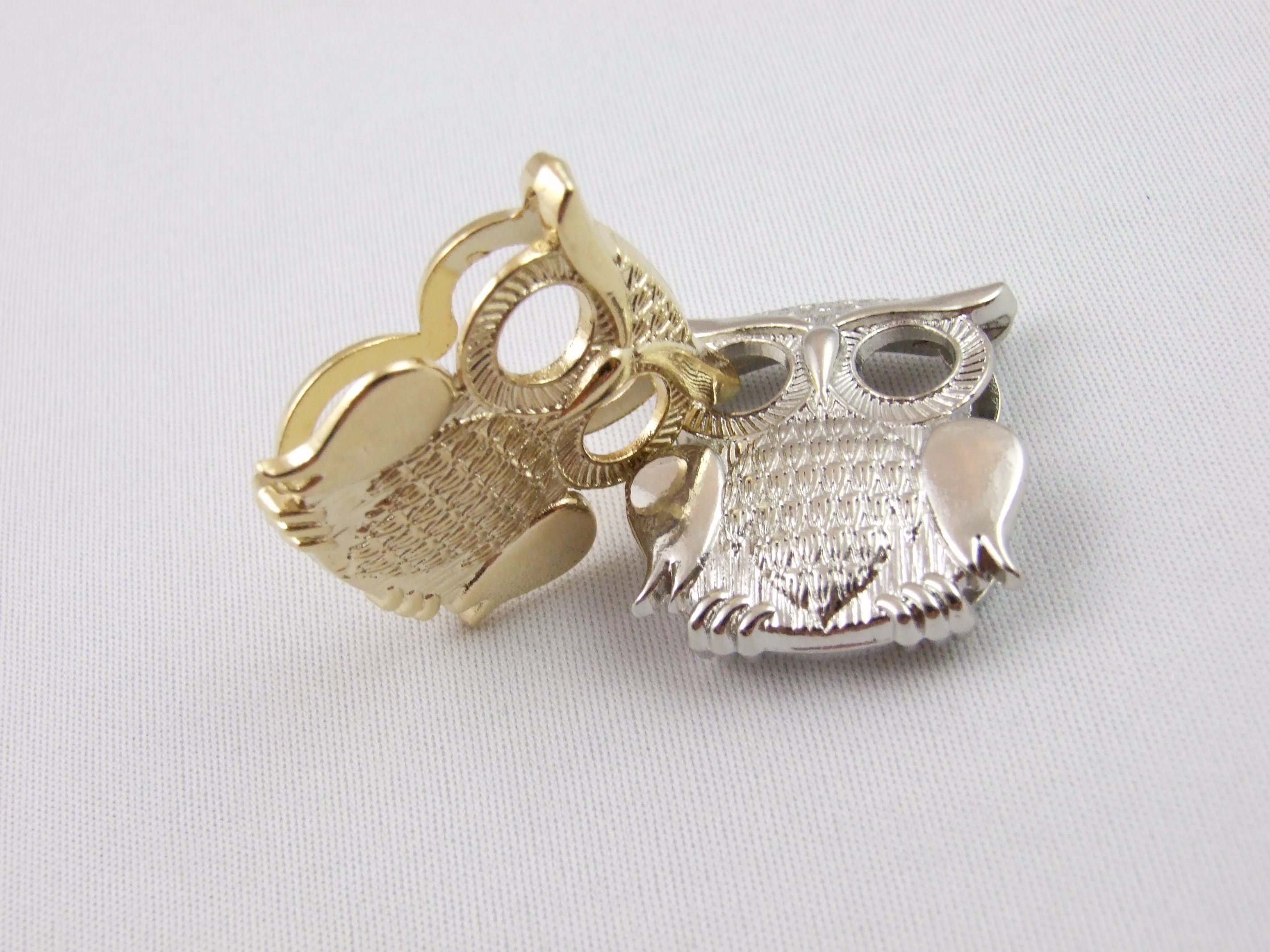 Metal Accesories Owl, lenght 3 cm (10 pcs/pack)