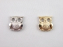 Metal Accesories Owl, lenght 3 cm (10 pcs/pack) - 2