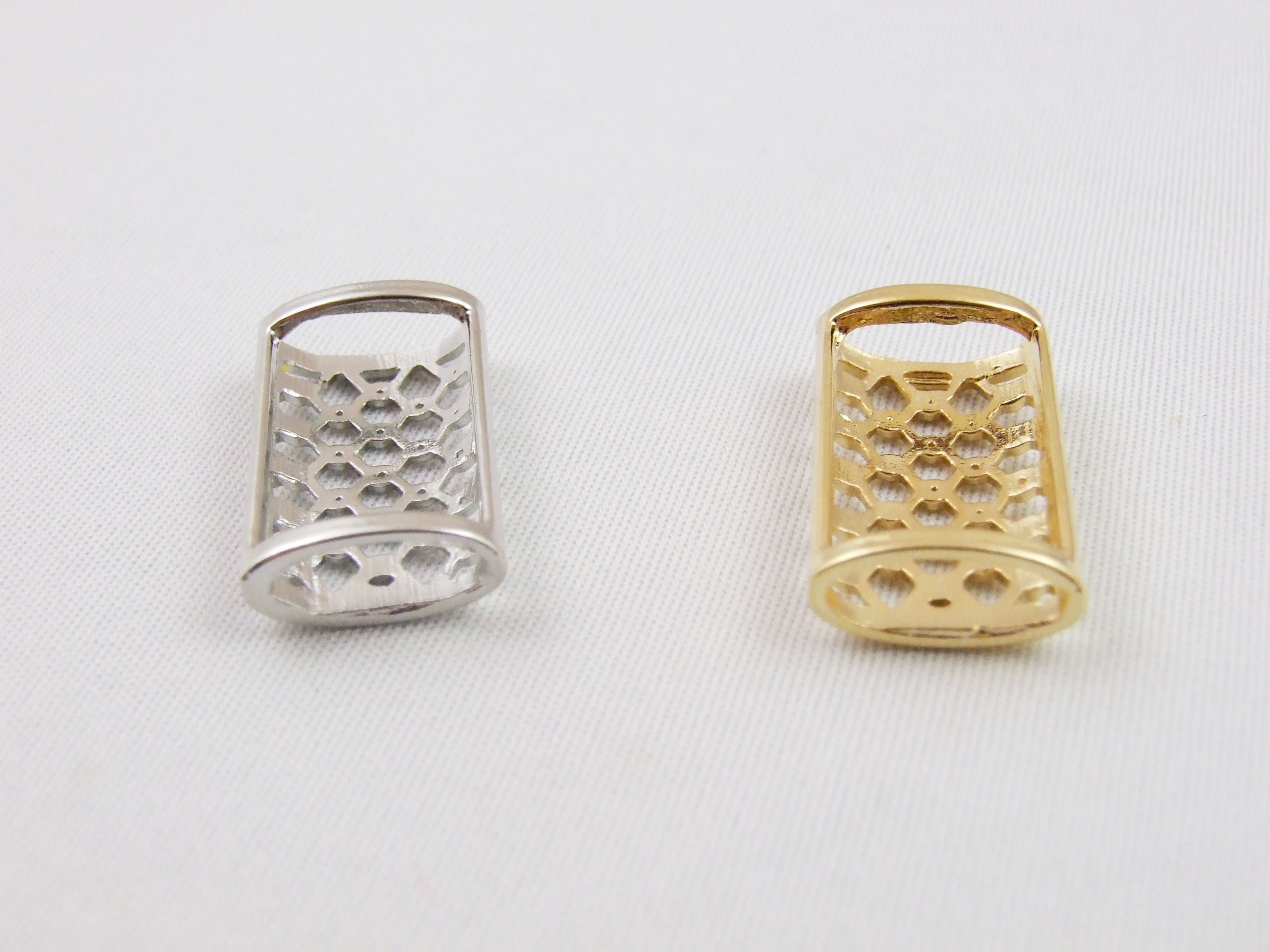 Accesorii Decorative din Metal, lungime 2.7 cm (10 bucati/set )  - 2