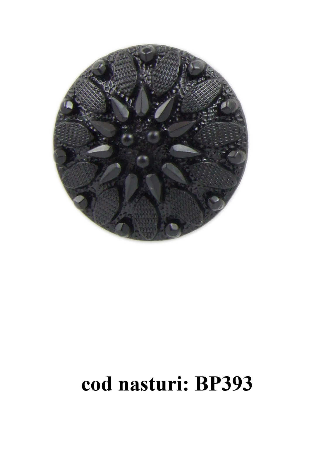 Plastic Button BP393, Size 28 (100 pcs/bag)