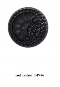 Plastic Buttons 29SW-230, Size 40, Silver (100 pcs/pack) - Plastic Button BP476, Size 48 (50 pcs/pack)