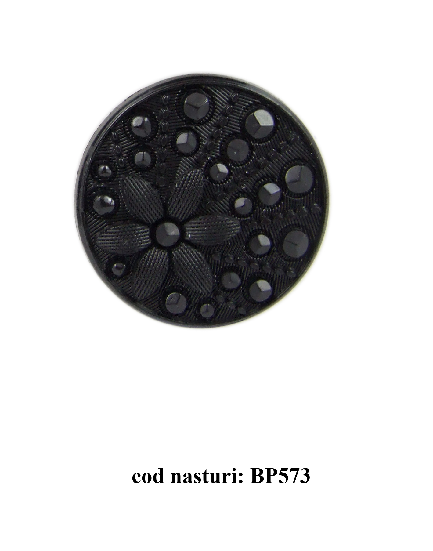 Plastic Button BP573, Size 48 (50 pcs/pack)