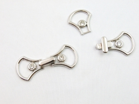 Catarame ME0019 (10 bucati/pachet) Auriu Catarame Metalice N11081 (10 perechi/punga)