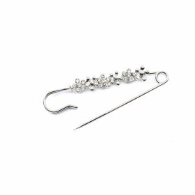 Ac Brosa cu Strasuri, 8x2.5 cm (6 buc/punga)Cod: N12592 Ace Brosa cu Strasuri, 7.5x1.8 cm (6 buc/punga) Cod: N11505