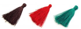 Tassles,length: 90 mm (10 pcs/pack) - Textile Tassels, length 4 cm (10 pcs/pack)