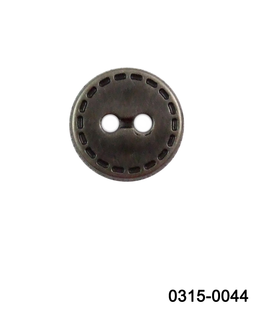 Two-Holes Buttons 0315-0044/18 (200 pcs/pack) 