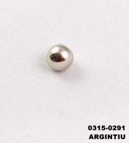 Plastic Buttons 0311-1725, Size 36 (100 pcs/pack) - Shank Buttons 0315-0291/12 (200 pcs/pack) Color: Gold and Silver