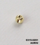 Shank Buttons 0315-0291/12 (200 pcs/pack) Color: Gold and Silver - 4