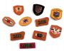 Leather Imitation Badge Pin (10 pcs/pack)Code: 390566 - 1