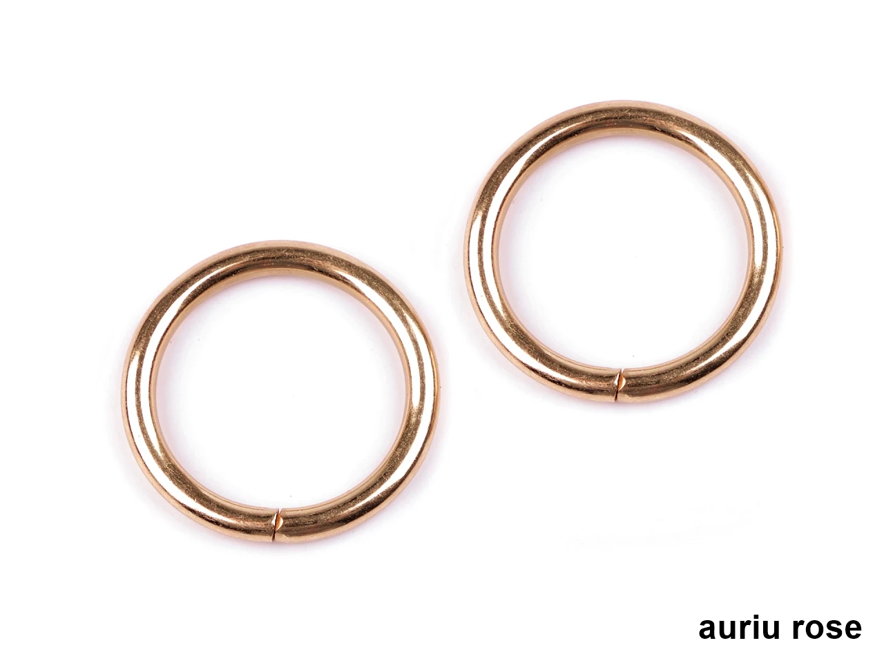 Inele Metalice Decorative, diametru 25 mm (10 buc/pachet)  - 3