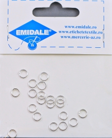 Tortite Cercei Simple, lungime 20 mm (5 perechi/pachet) Cod:TORTITE-SIMPLE-1 Zale Simple, diametru 6 mm (20 bucati/pachet)